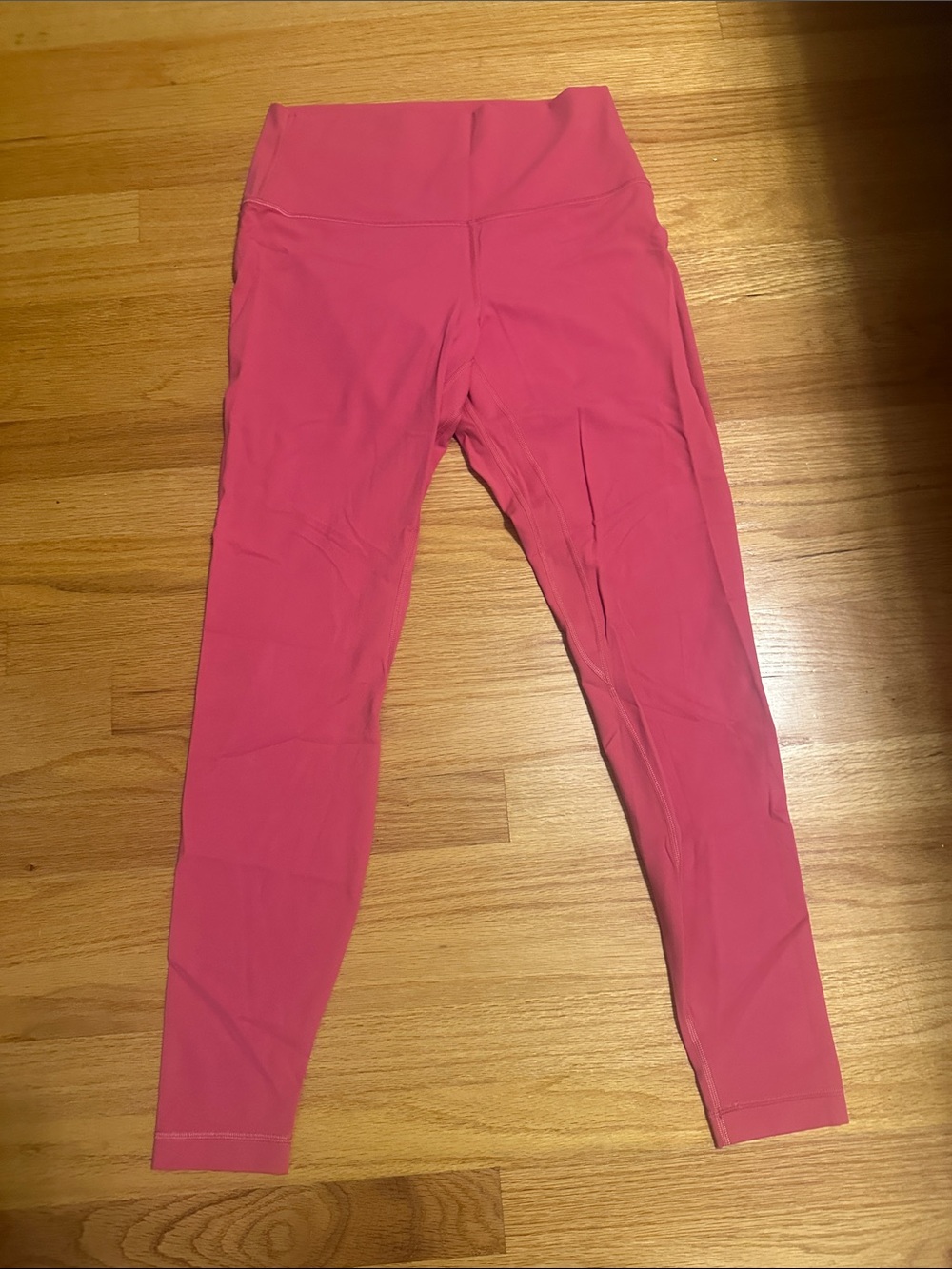 lululemon align pink seamless workout leggings